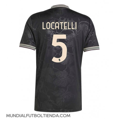 Camiseta Juventus Manuel Locatelli #5 Tercera Equipación Replica 2025-26 mangas cortas